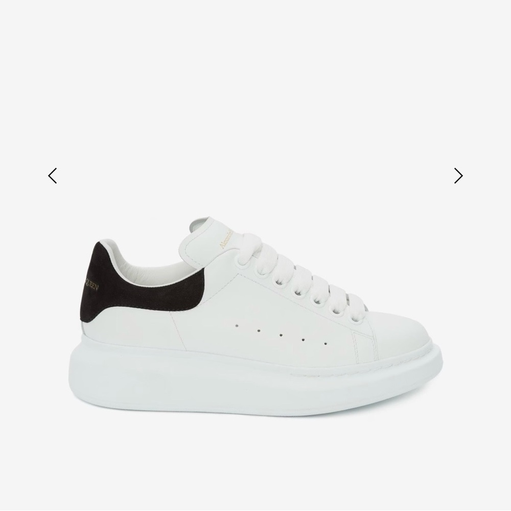 Alexander McQueen White Oversized Sneakers